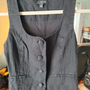J. Crew linen Vest